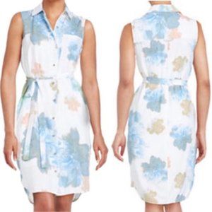 Calvin Klein Serene Multi Floral Sheath Dress